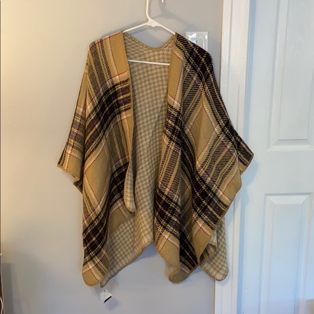 Plaid sweater